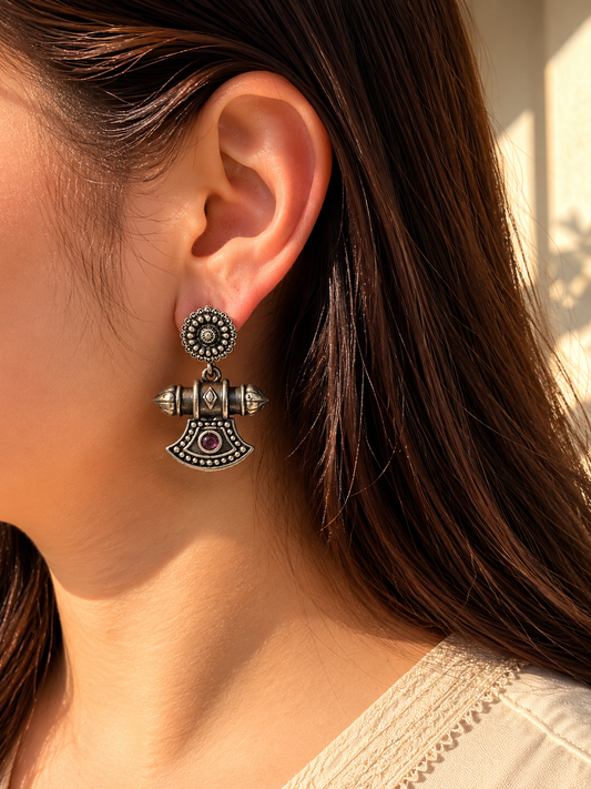 German silver earrings jewellerylovers