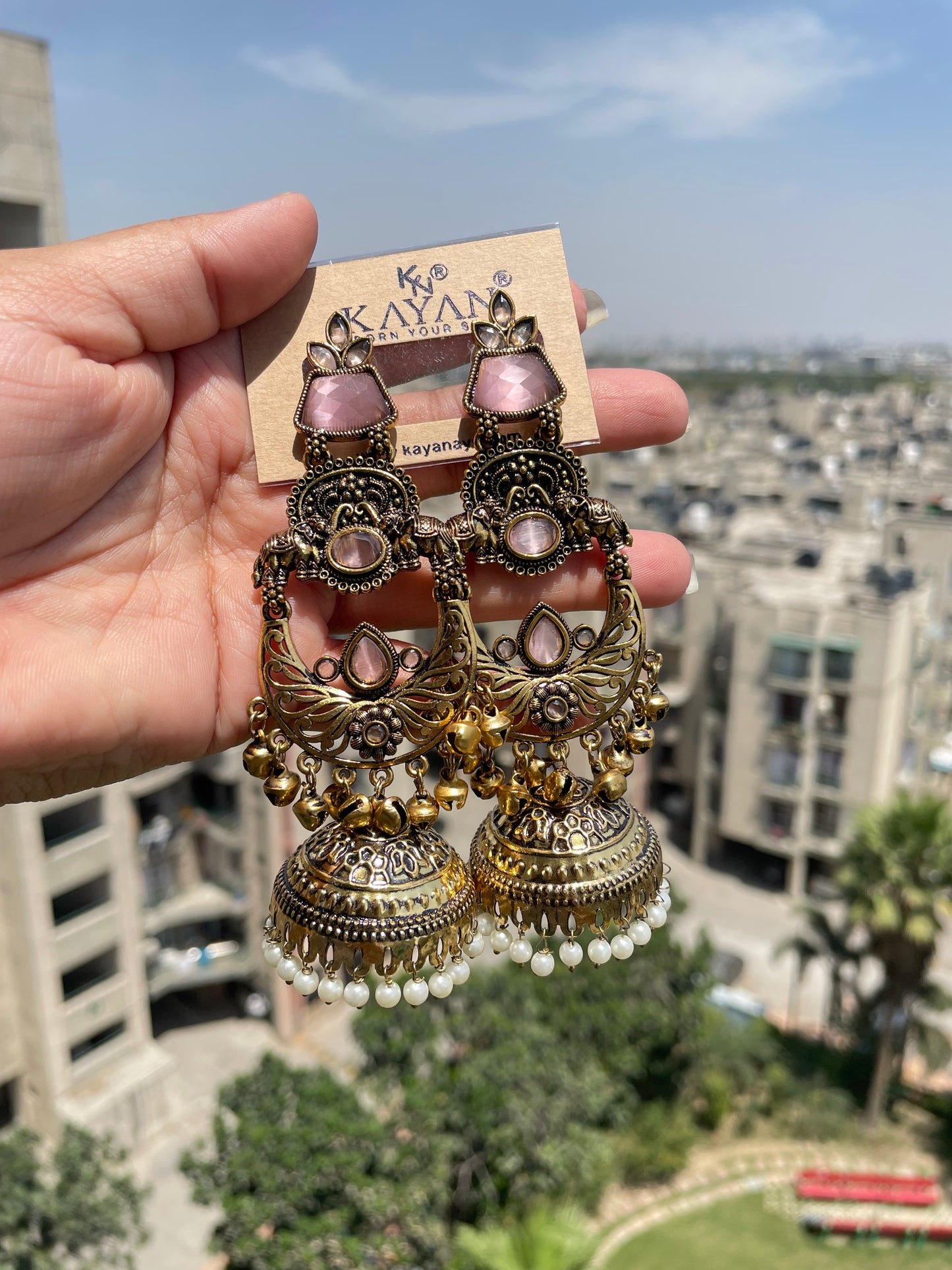 Kashmiri jhumka jewellerylovers