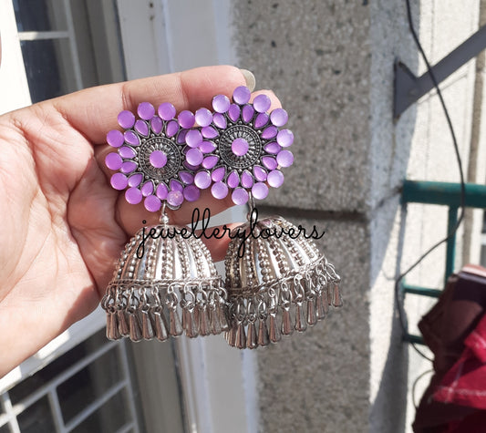 Flower jhumka