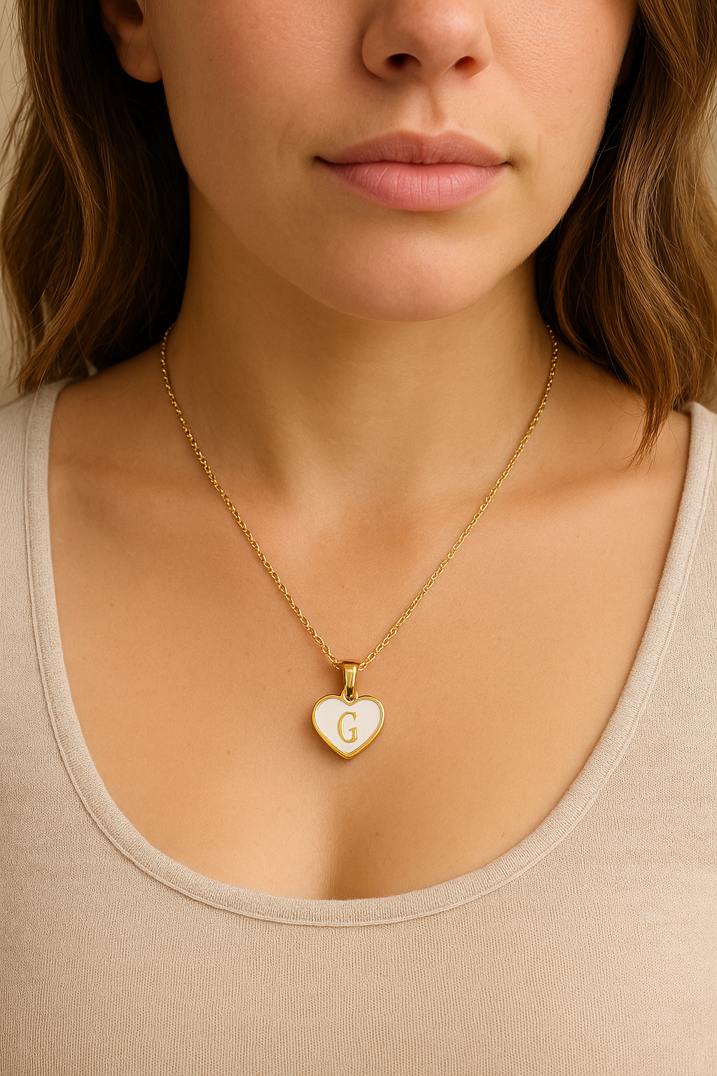Shop initial pendent g alphabet at Jewellery Lovers. Anti-tarnish, trendy & perfect for daily or festive wear. Free shipping available. jewellerylovers