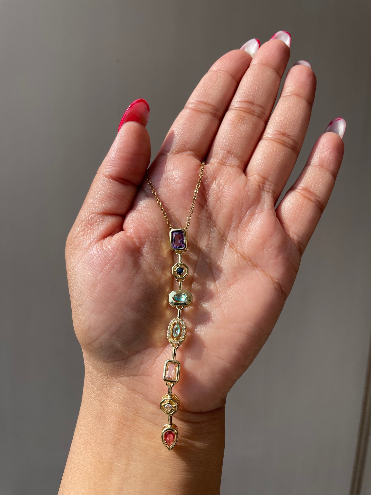 Designer “Y” Necklace premium Anti tarnished jewellerylovers