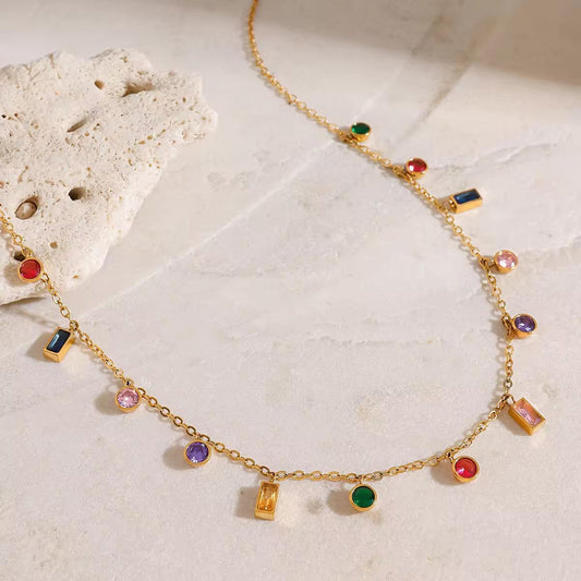 Multicolour necklace jewellerylovers