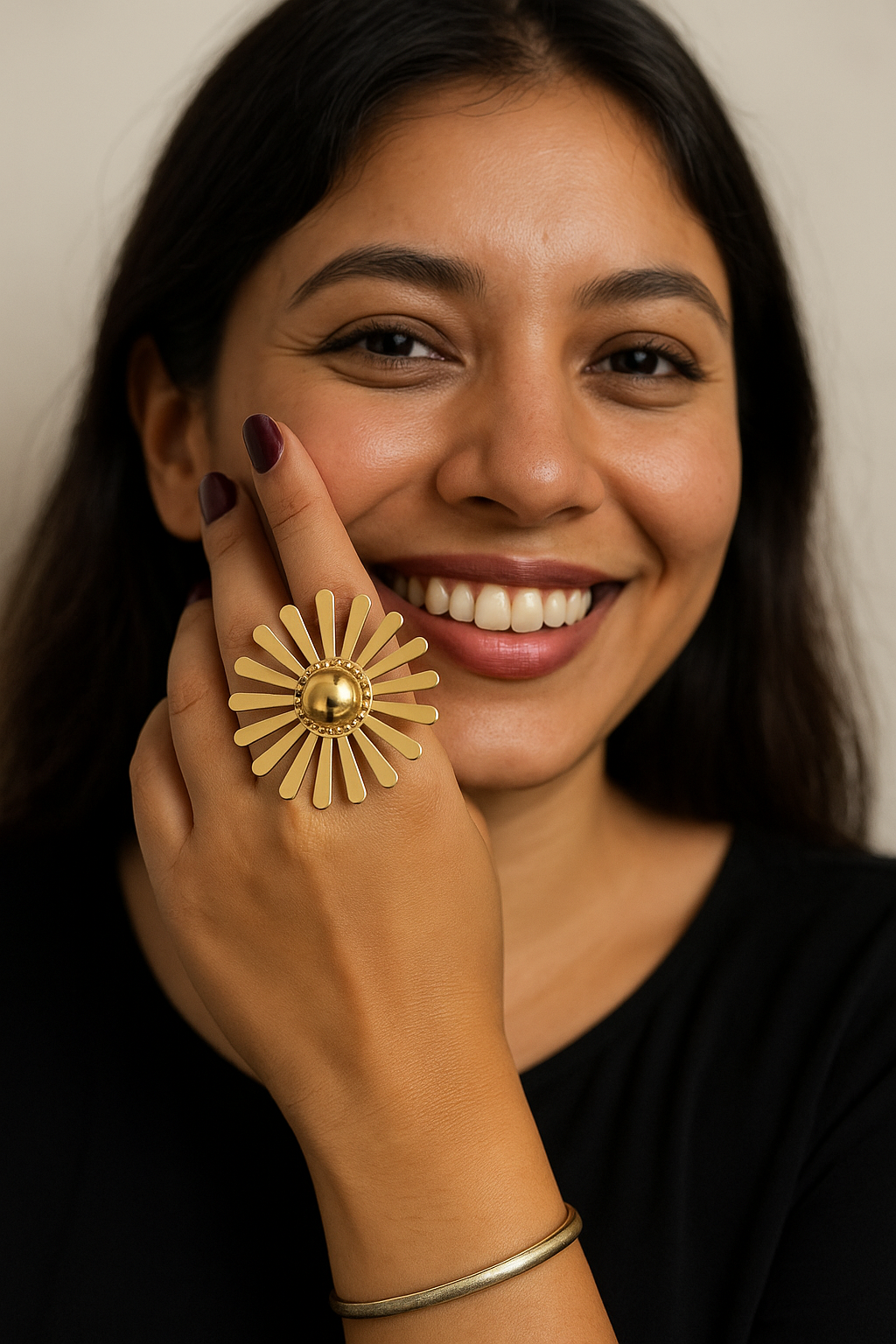 Shop statement ring at Jewellery Lovers. Anti-tarnish, trendy & perfect for daily or festive wear. Free shipping available. jewellerylovers