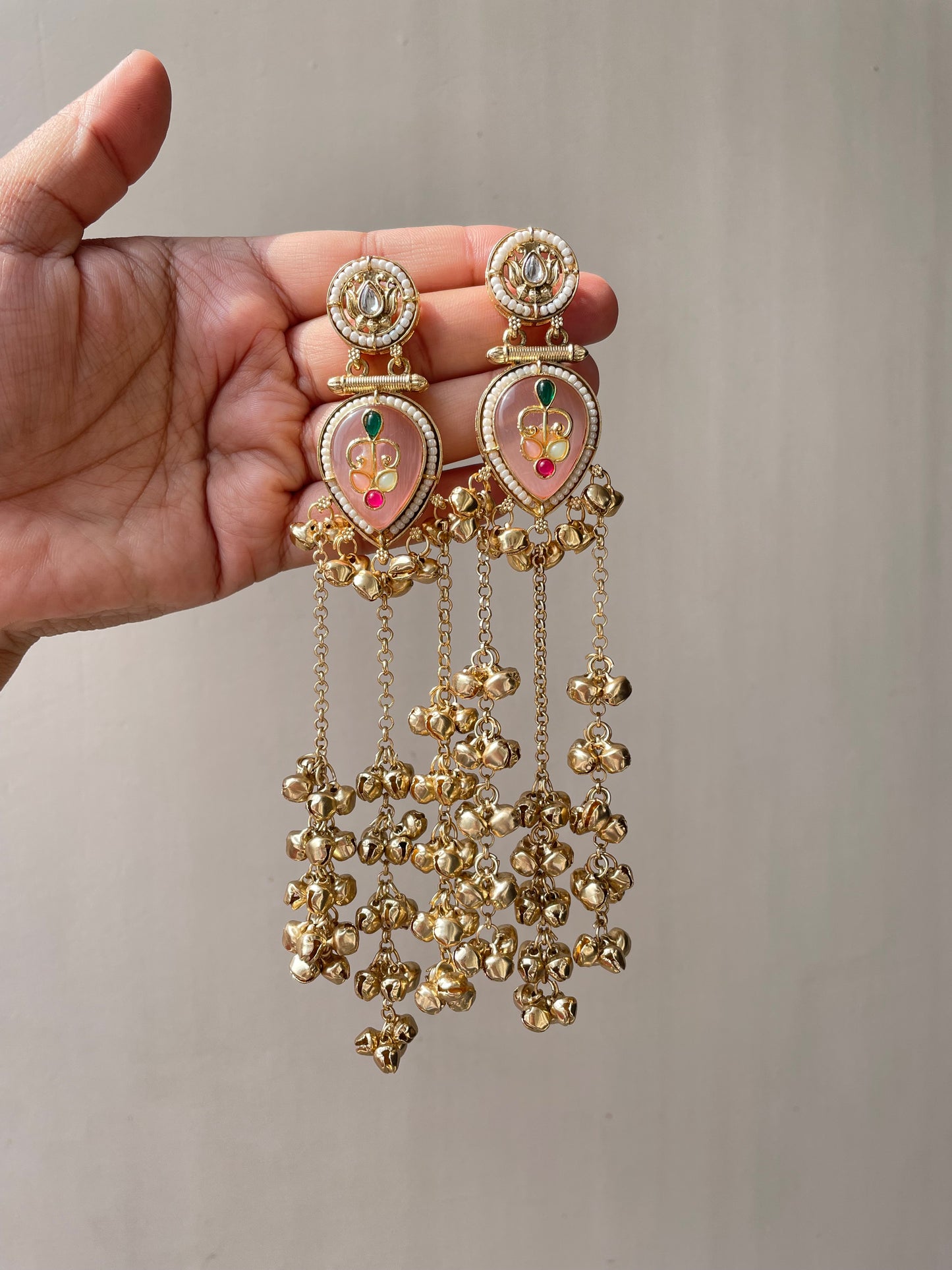Kashmiri ghungroo jhumka jewellerylovers