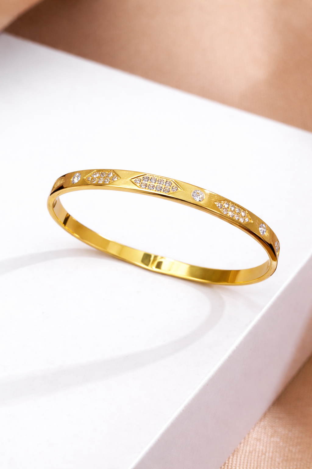 Stone studded bangle