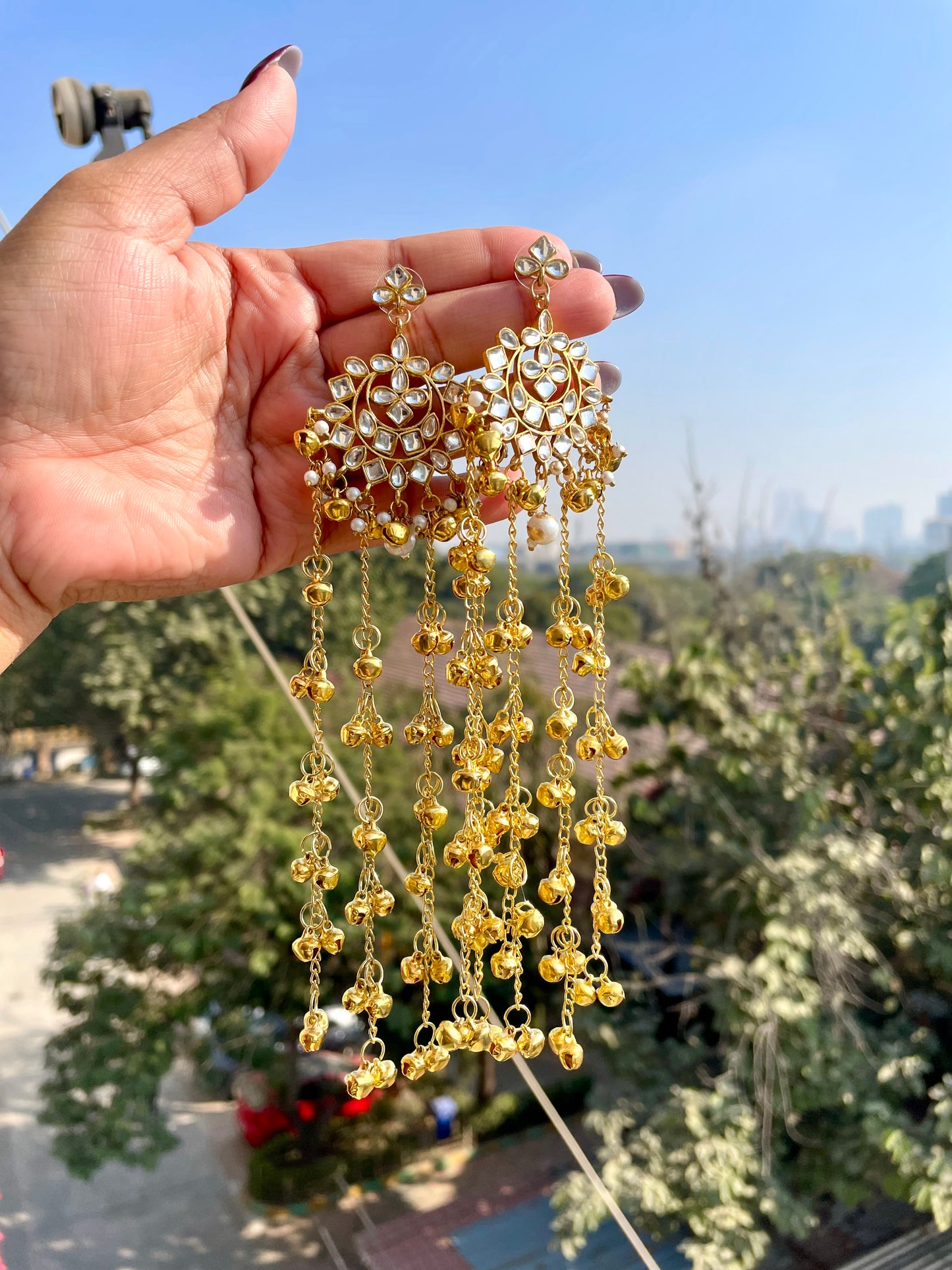 Ghungroo Kashmiri jhumka jewellerylovers