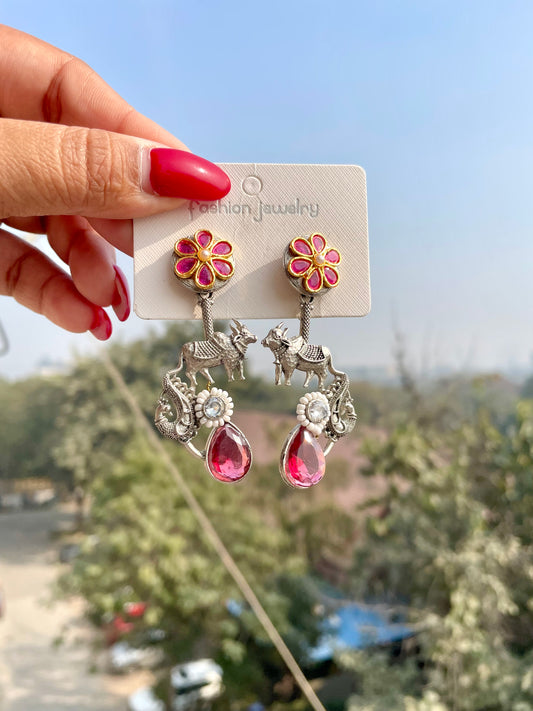 Elephant kashmiri jhumka jewellerylovers