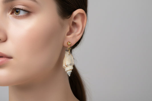 Shell earrings jewellerylovers