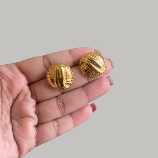 Gold plated studs