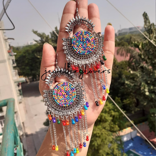 Multicolour earrings