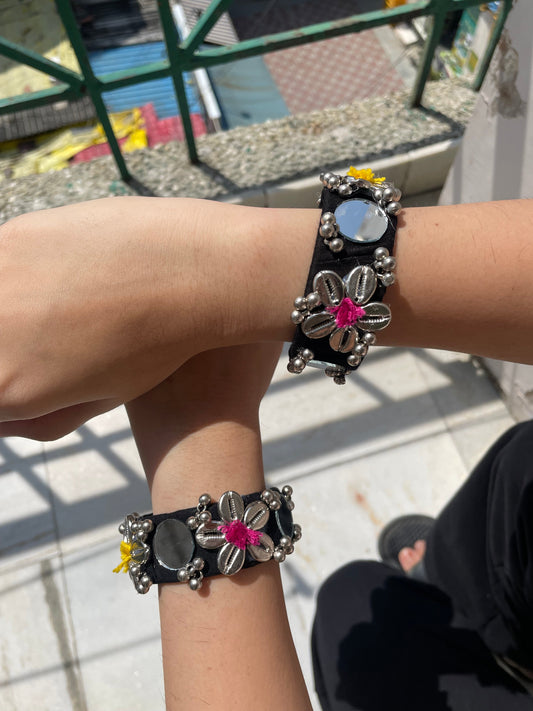 Flower daisy bangles jewellerylovers