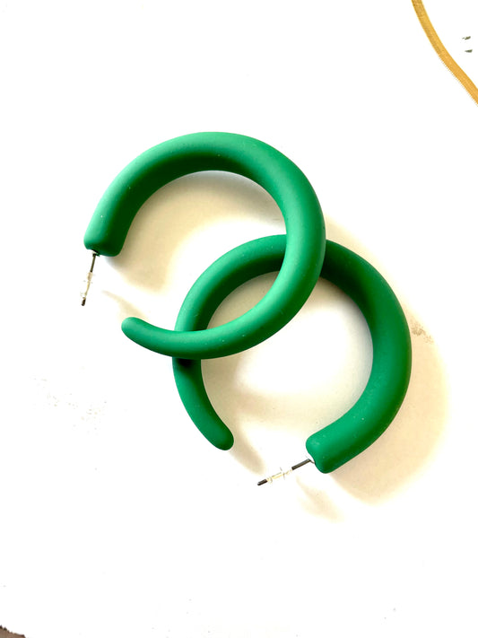 Clay earrings
