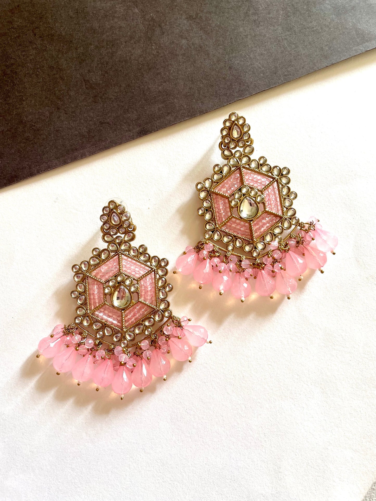 Shop mandala kundan earrings at Jewellery Lovers. Anti-tarnish, trendy & perfect for daily or festive wear. Free shipping available. jewellerylovers