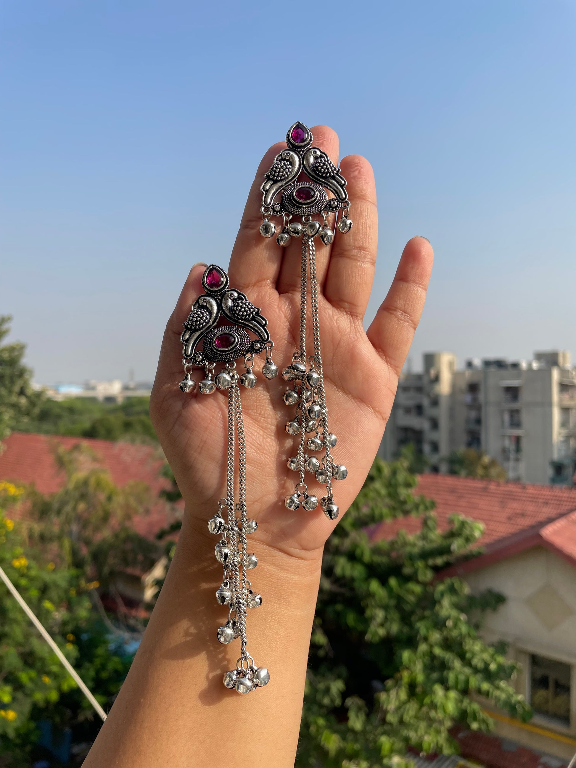 Kashmiri earrings jewellerylovers