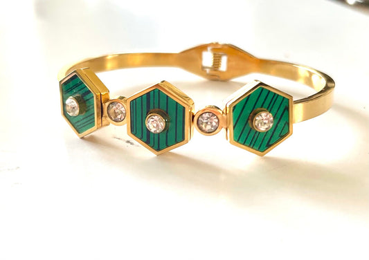 Shop stone bangle at Jewellery Lovers. Anti-tarnish, trendy & perfect for daily or festive wear. Free shipping available. jewellerylovers