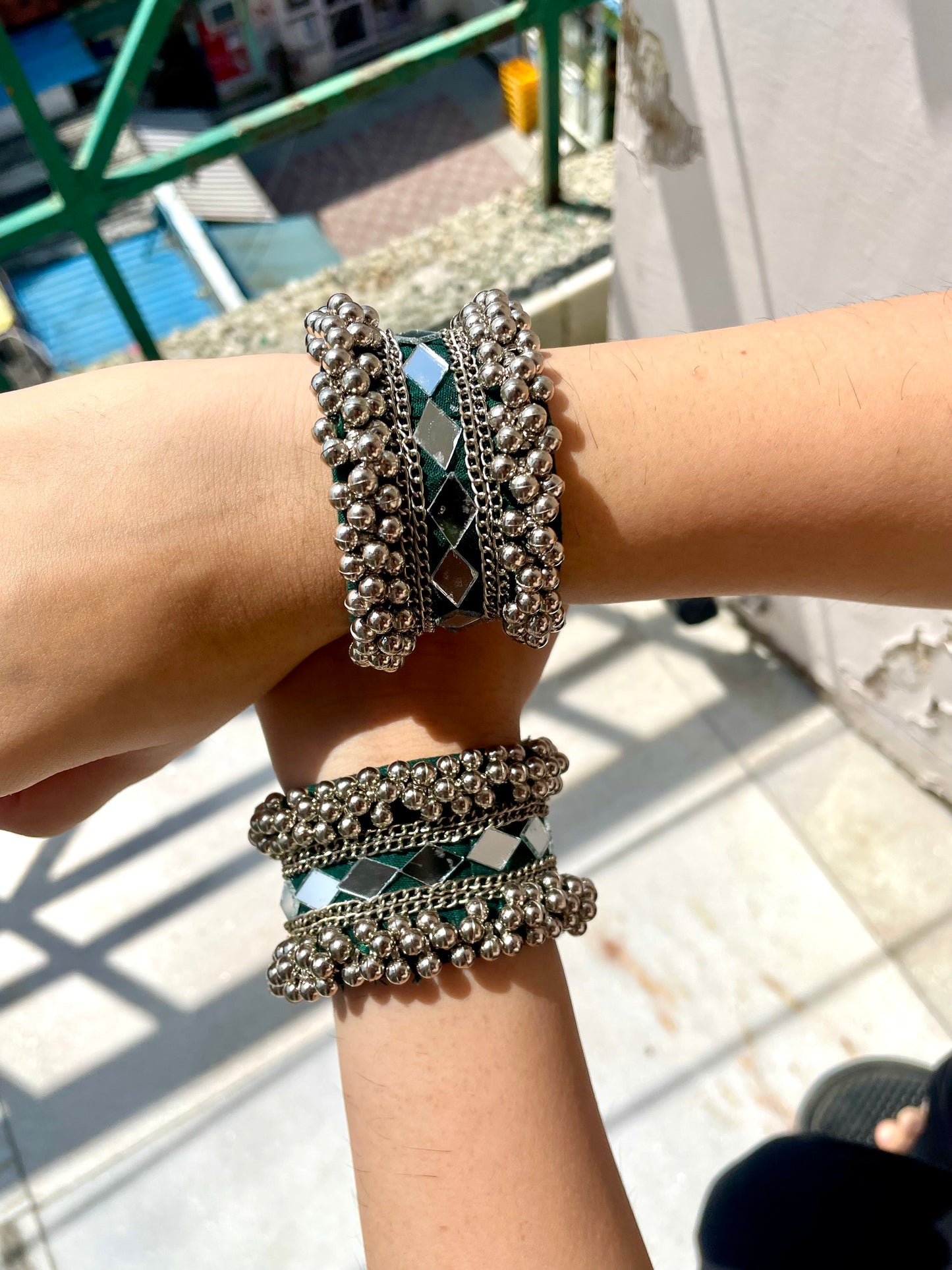 Ghungru cuffs for Garba