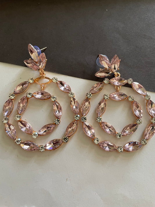 Crystal earrings