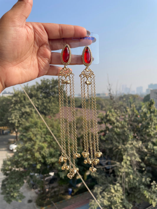 Ghungru kashmiri jhumka jewellerylovers