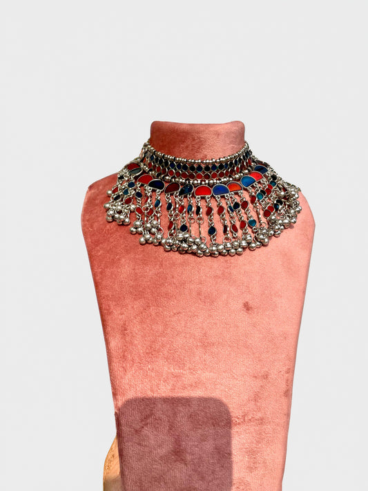 Shop afghani choker at Jewellery Lovers. Anti-tarnish, trendy & perfect for daily or festive wear. Free shipping available. jewellerylovers