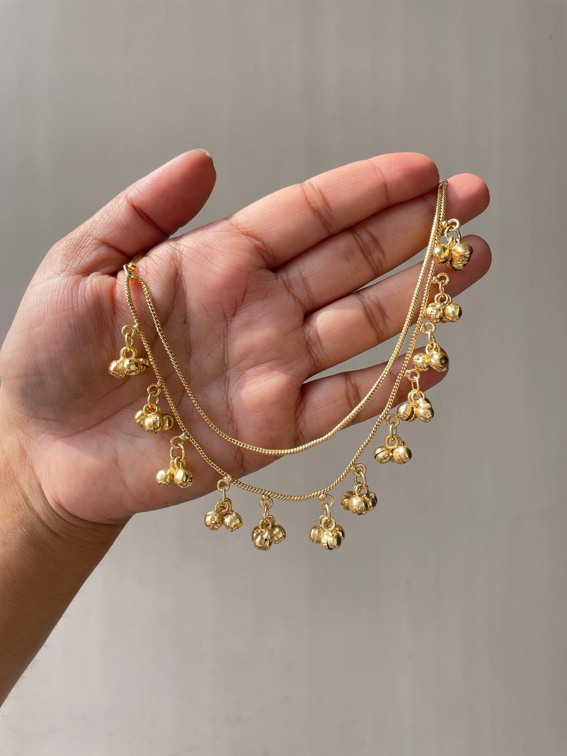 Kashmiri ghungroo ear extension pair. jewellerylovers