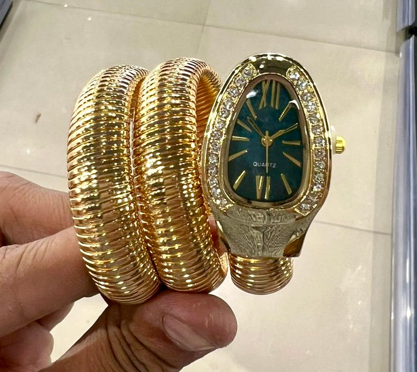 Snake Watch – Viral Design, 150+ Sold Out! | Anti-Tarnish by Jewellery Lovers jewellerylovers