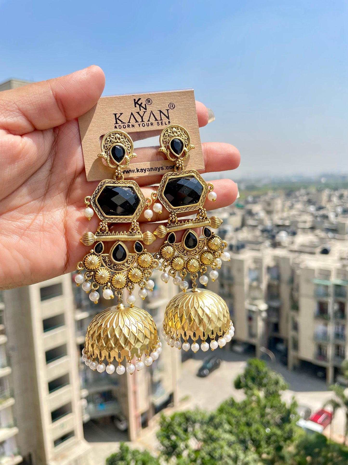 Kashmiri jhumka jewellerylovers