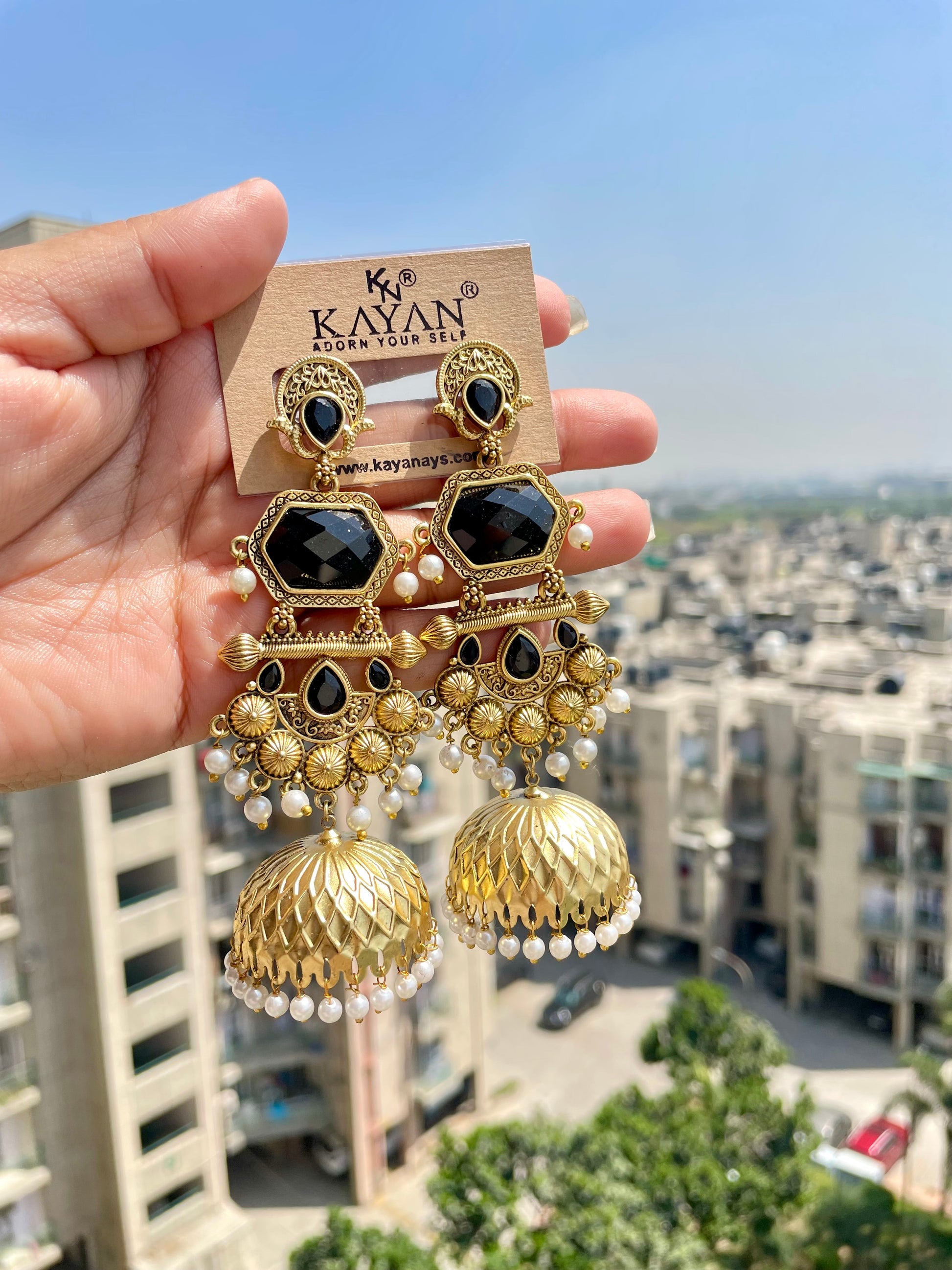 Kashmiri jhumka jewellerylovers