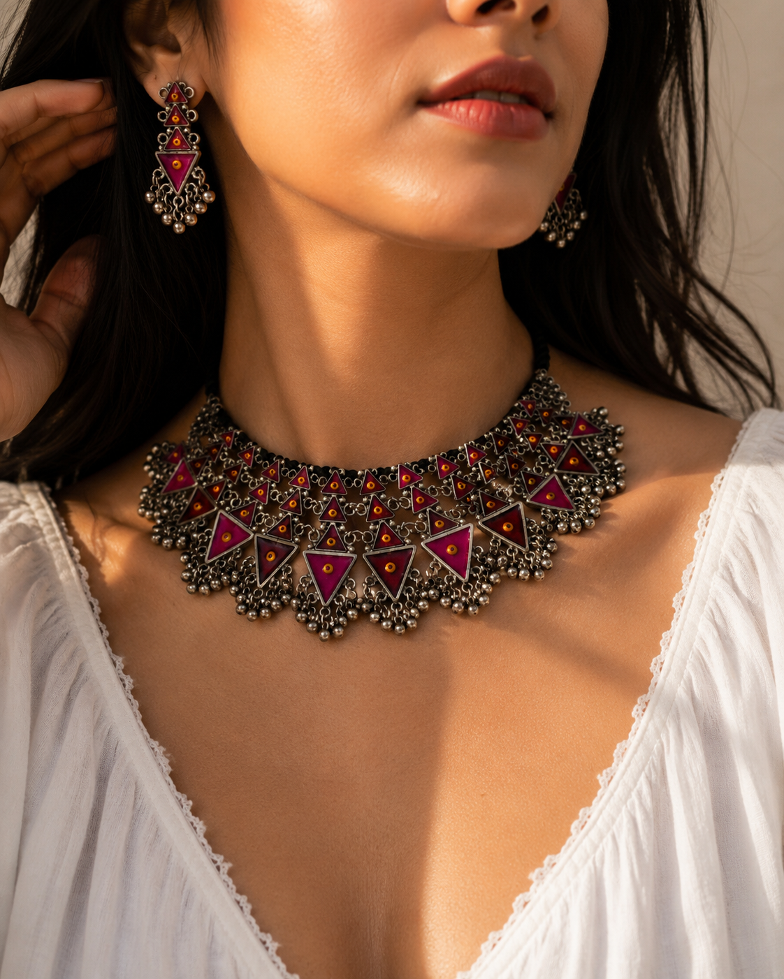 Afghani Choker necklace jewellerylovers
