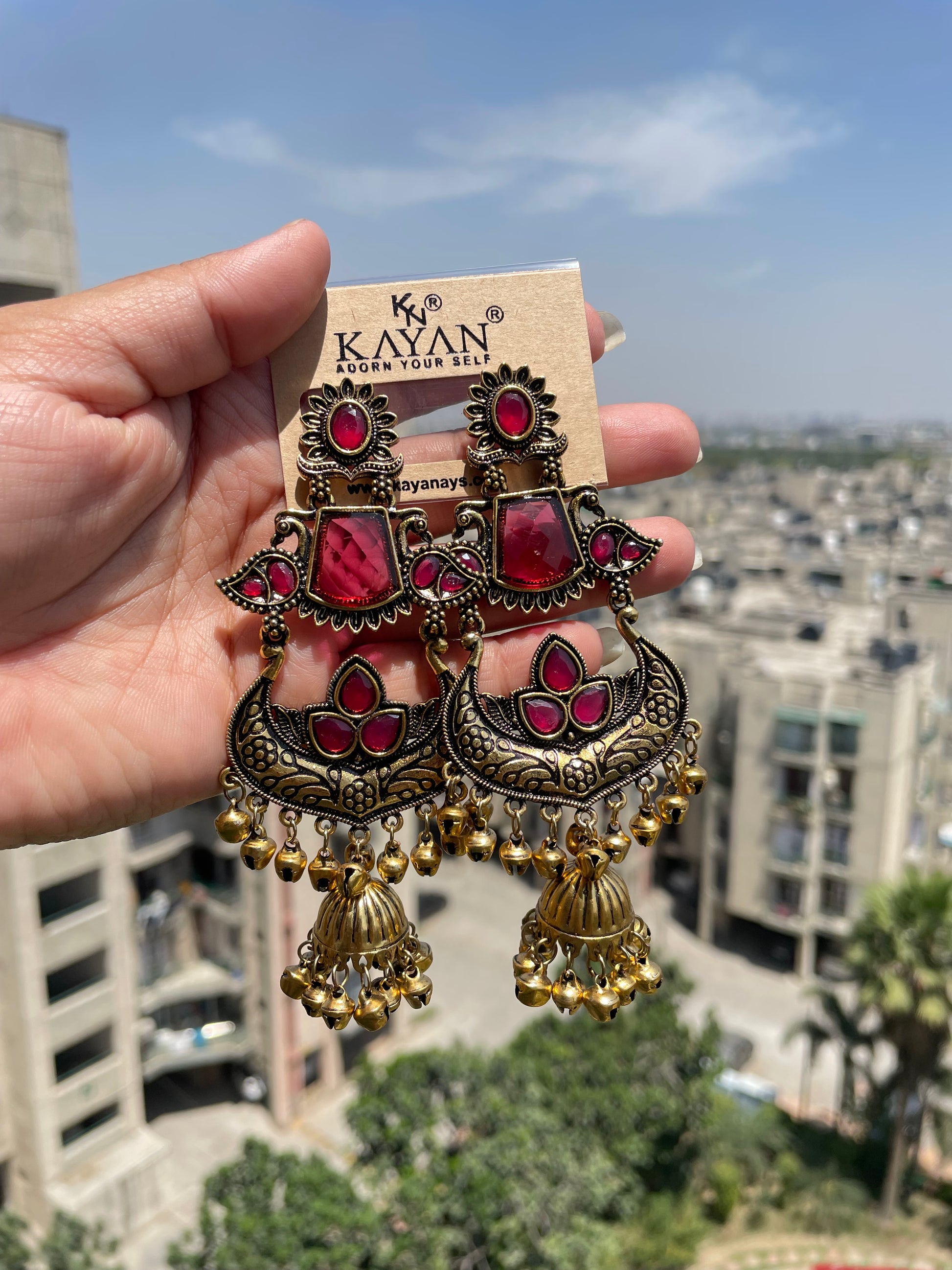 Kashmiri jhumka jewellerylovers
