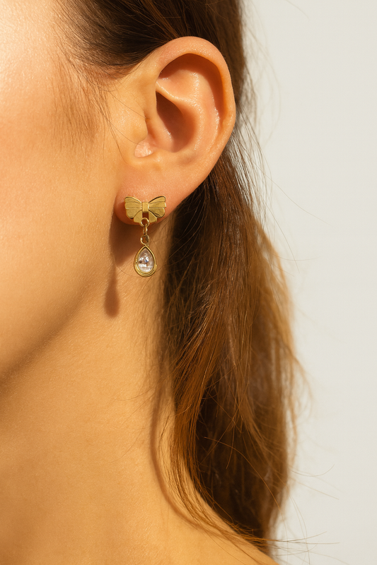 Bow earrings jewellerylovers