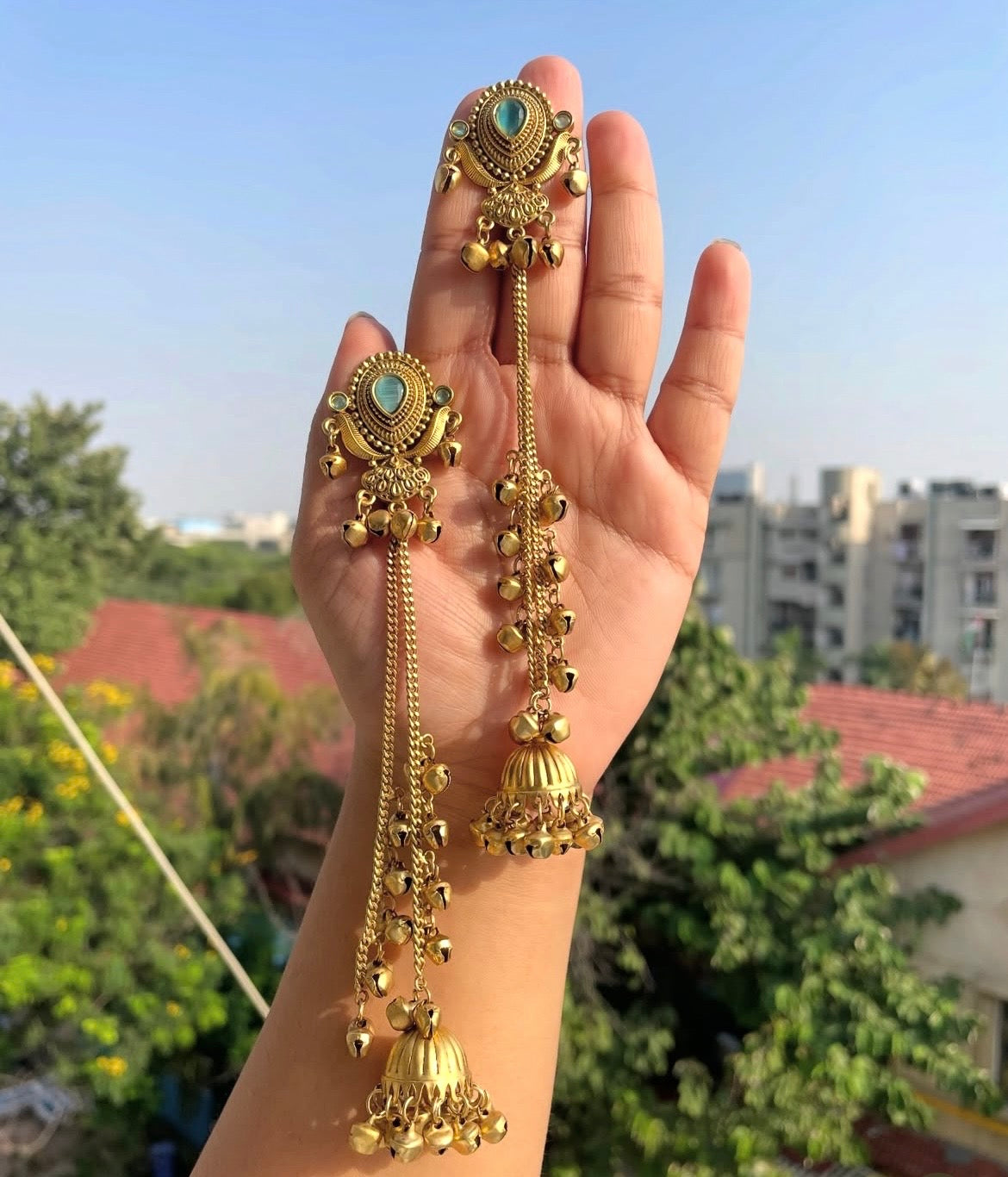 Kashmiri jhumka jewellerylovers