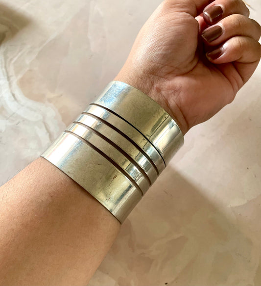 Silver cuff