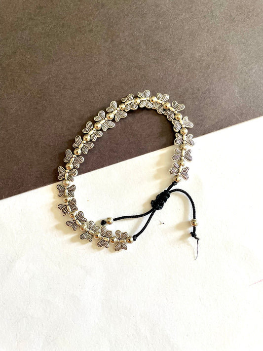 Butterfly anklet