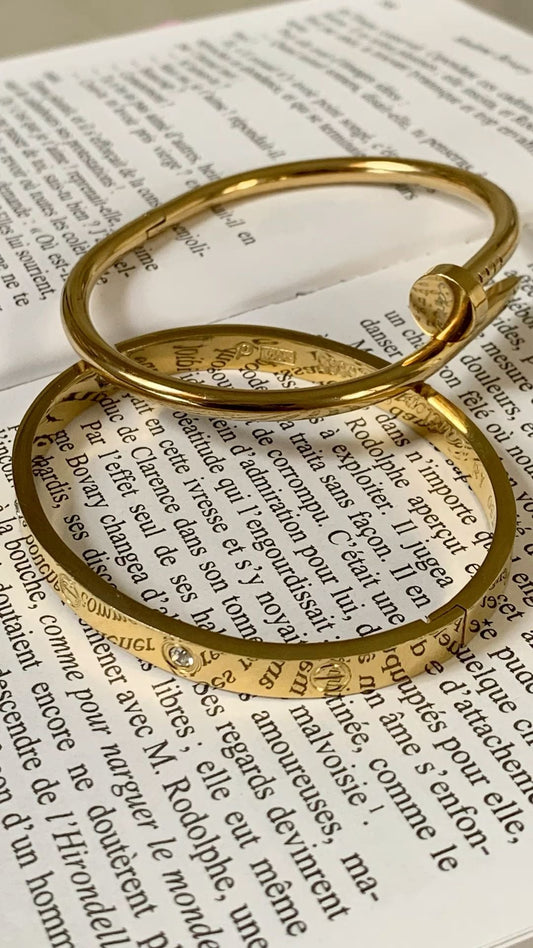 Nail Cartier stack bangle jewellerylovers