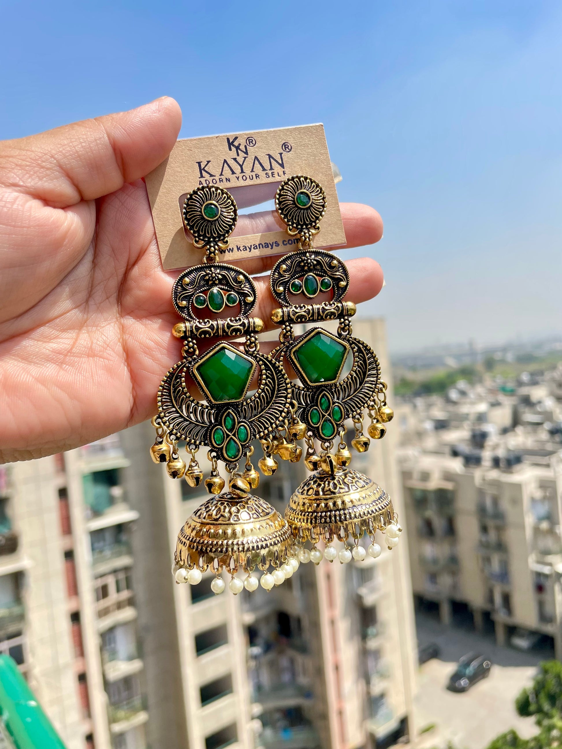 Kashmiri jhumka jewellerylovers