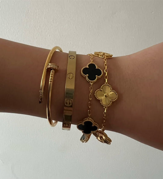 Stackable anti tarnished bracelets and bangles jewellerylovers
