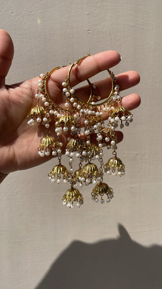 Jhumka earrings