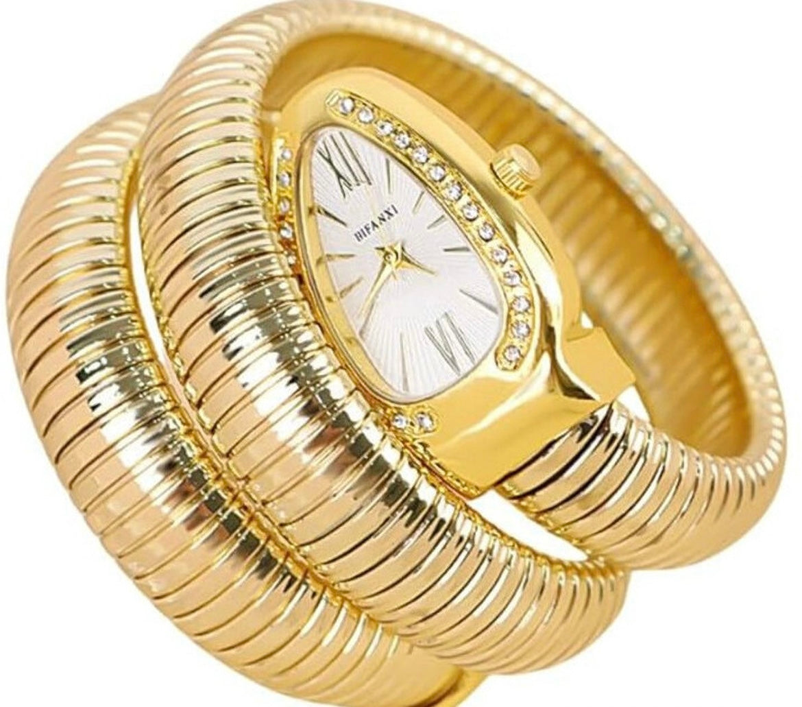 [Pre-Order] Snake Watch – Viral Design, 150+ Sold Out! | Anti-Tarnish by Jewellery Lovers jewellerylovers