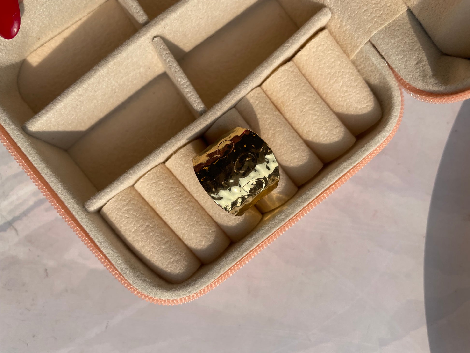 Anti tarnished adjustable ring jewellerylovers