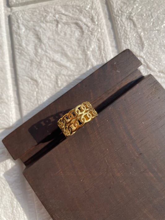 Shop dual ring at Jewellery Lovers. Anti-tarnish, trendy & perfect for daily or festive wear. Free shipping available. jewellerylovers