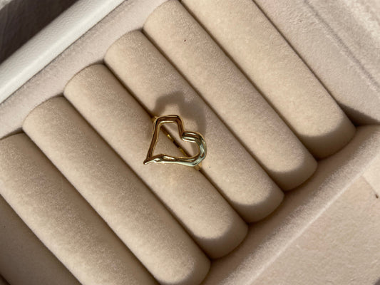 Shop heart ring at Jewellery Lovers. Anti-tarnish, trendy & perfect for daily or festive wear. Free shipping available. jewellerylovers