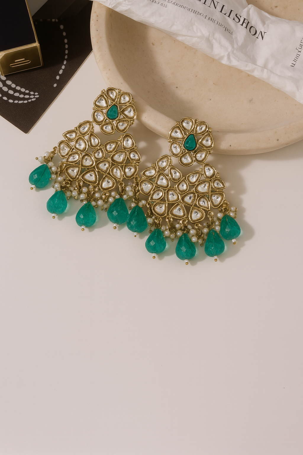 Chaandbali earrings jewellerylovers