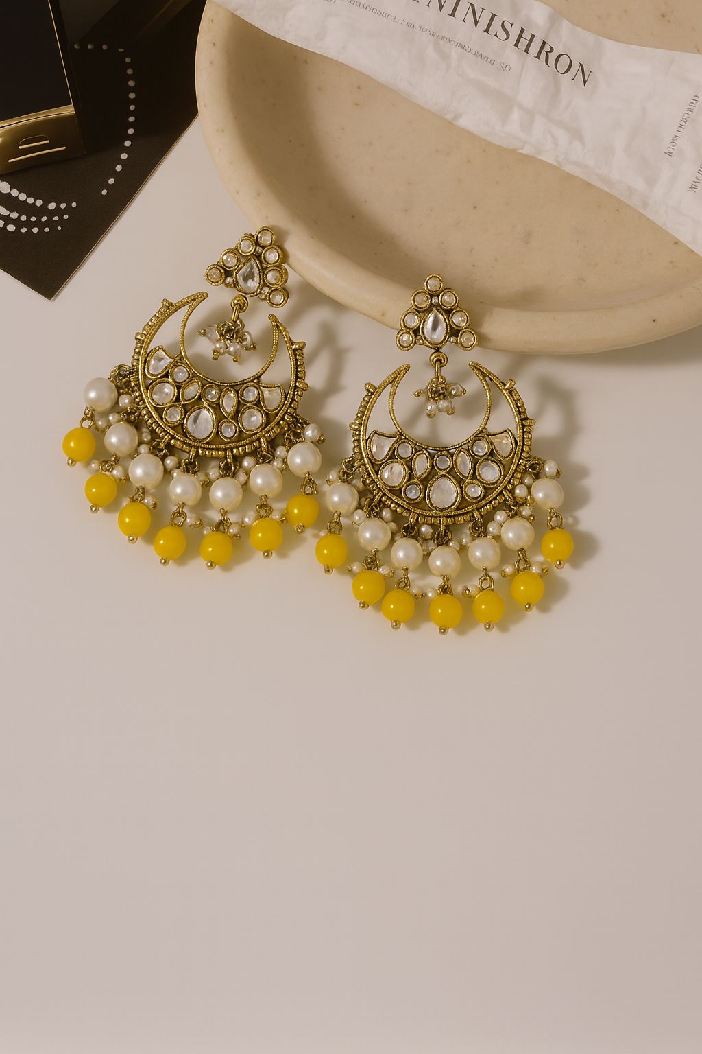 Chaandbali earrings jewellerylovers