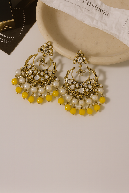 Chaandbali earrings jewellerylovers