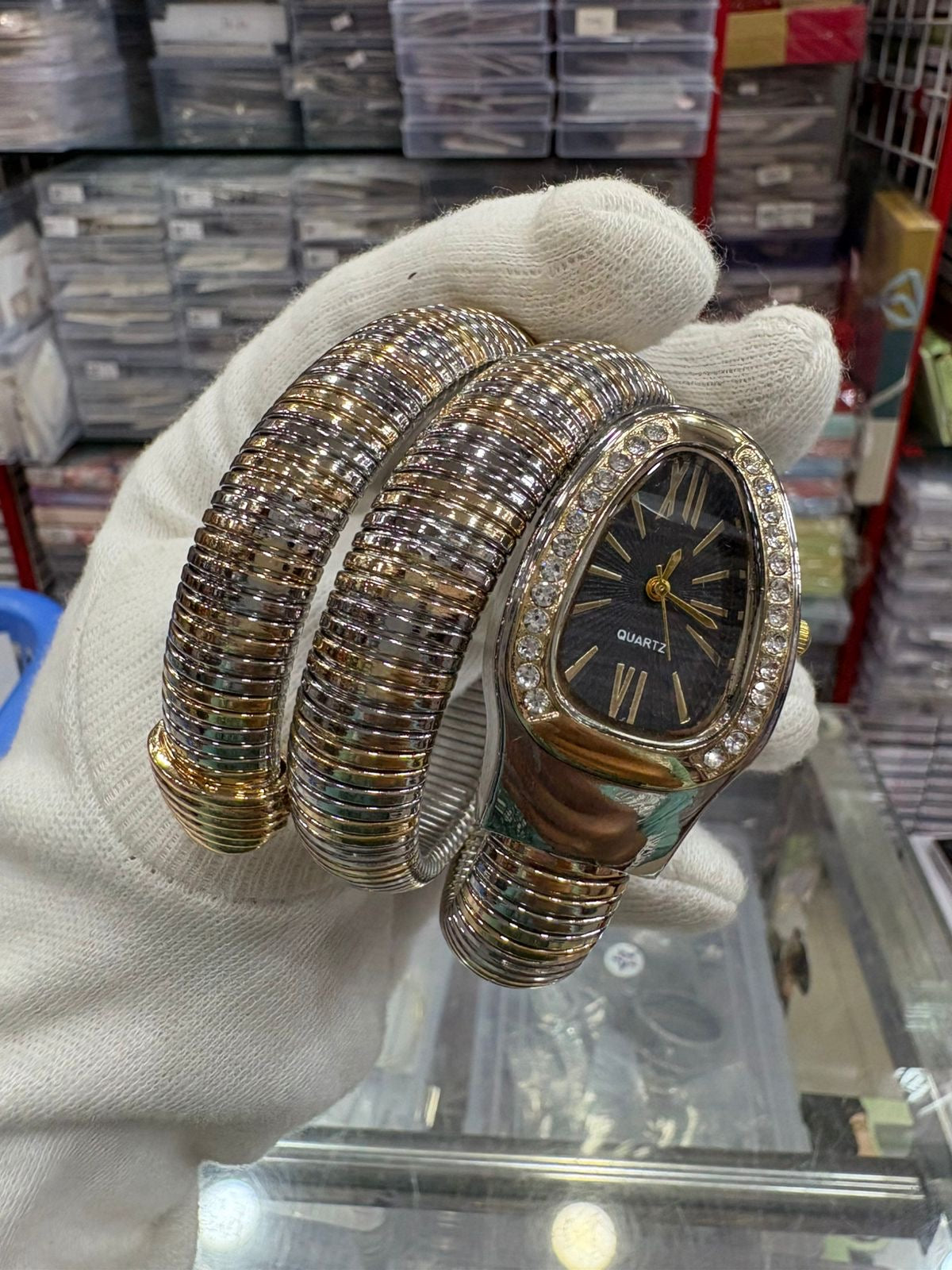 Snake Watch – Viral Design, 150+ Sold Out! | Anti-Tarnish by Jewellery Lovers jewellerylovers