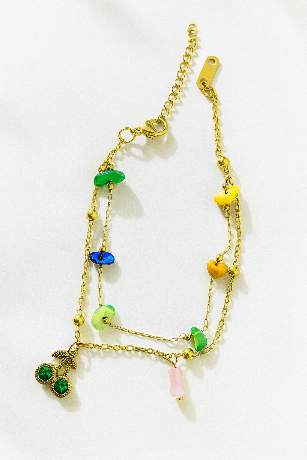 Charms and beads bracelet jewellerylovers