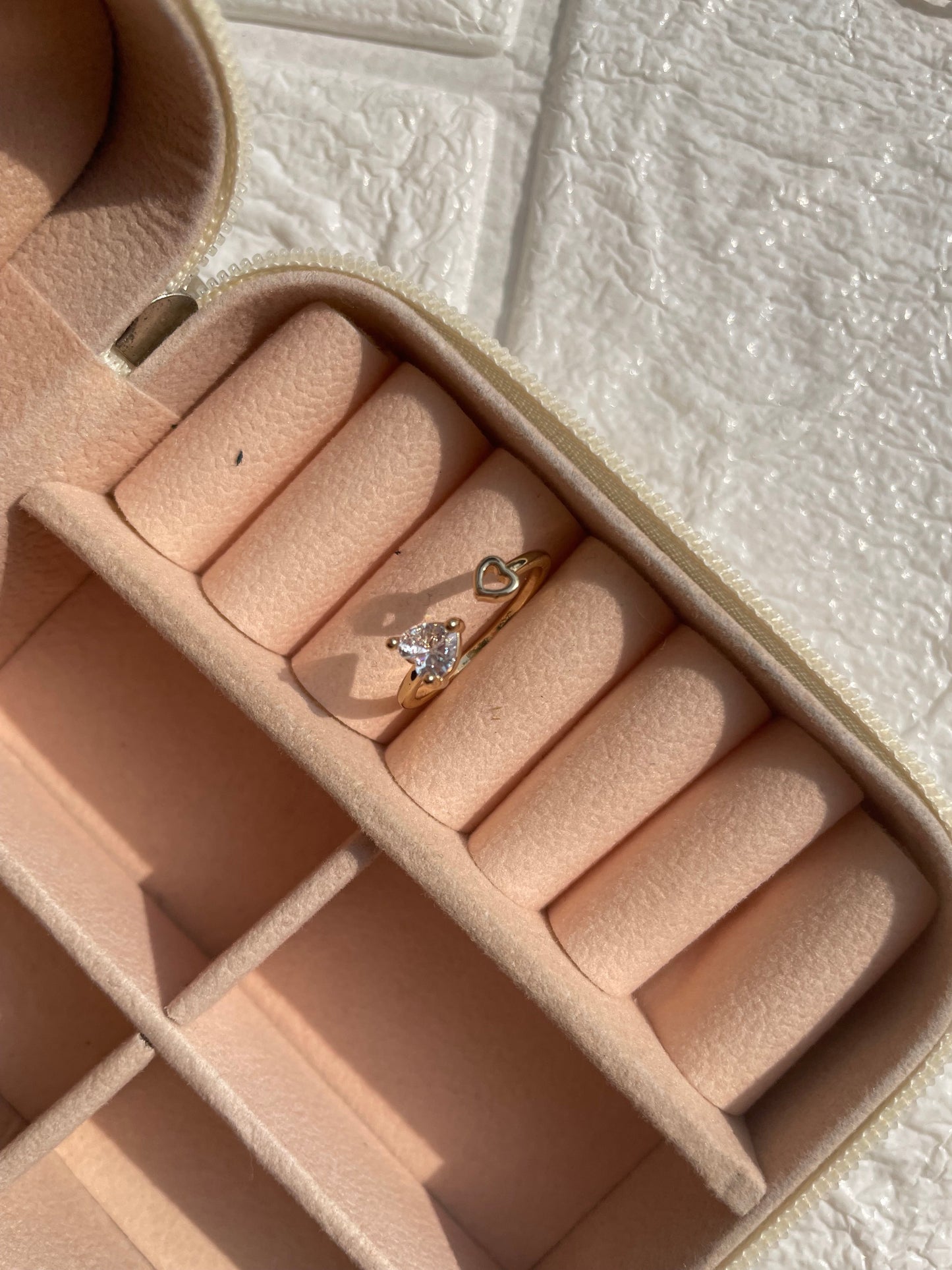 Shop little heart ring at Jewellery Lovers. Anti-tarnish, trendy & perfect for daily or festive wear. Free shipping available. jewellerylovers
