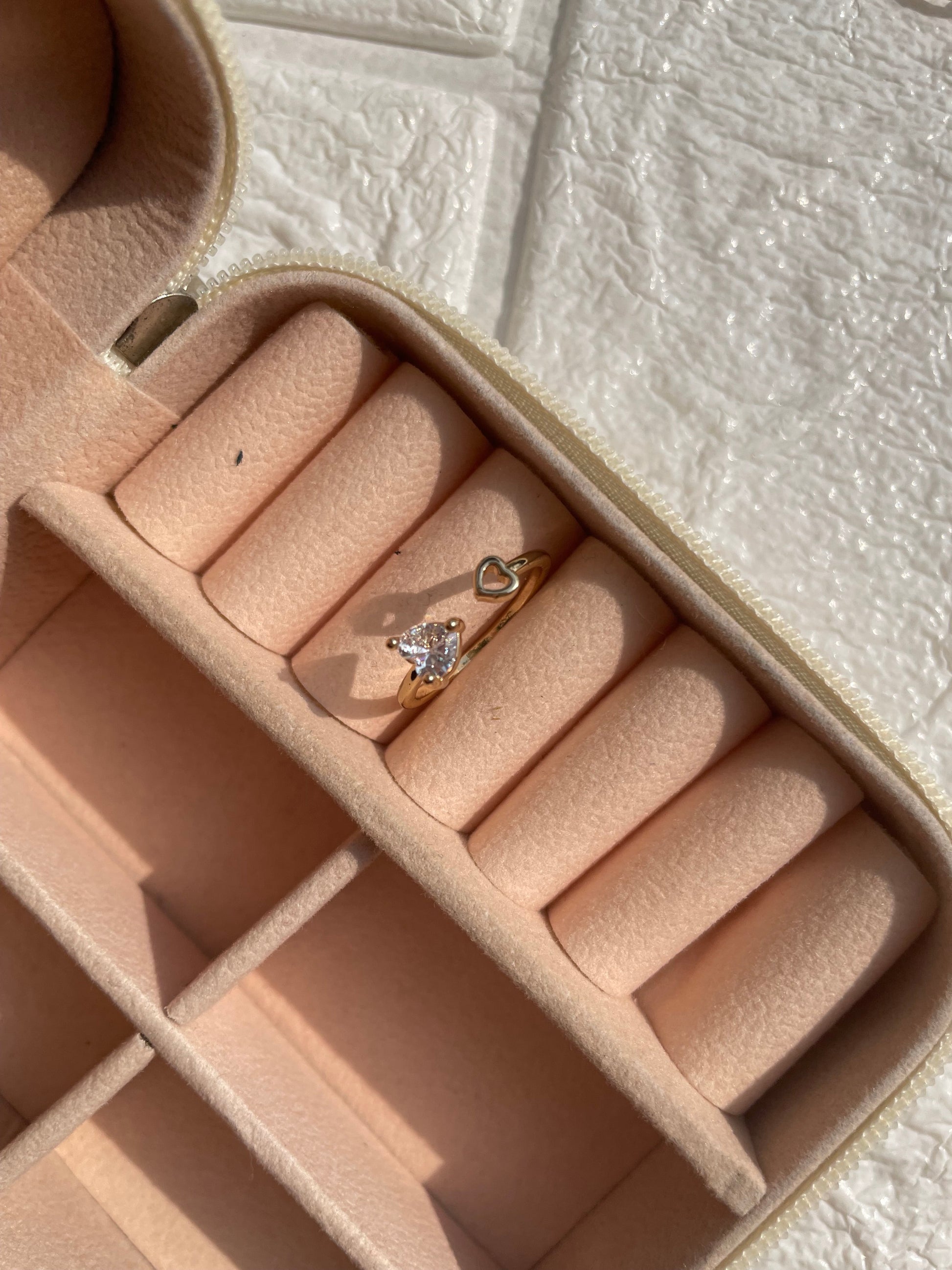 Shop little heart ring at Jewellery Lovers. Anti-tarnish, trendy & perfect for daily or festive wear. Free shipping available. jewellerylovers