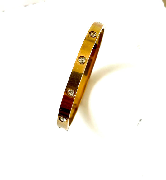Cartier stone bangle
