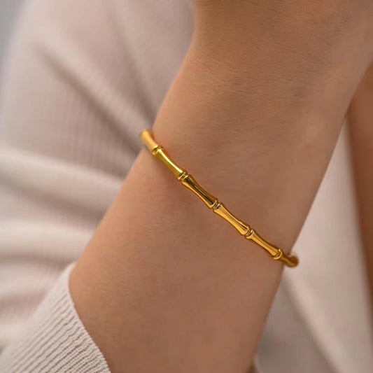 Shop bamboo bangle at Jewellery Lovers. Anti-tarnish, trendy & perfect for daily or festive wear. Free shipping available. jewellerylovers